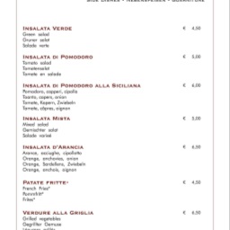menu gabbiano 